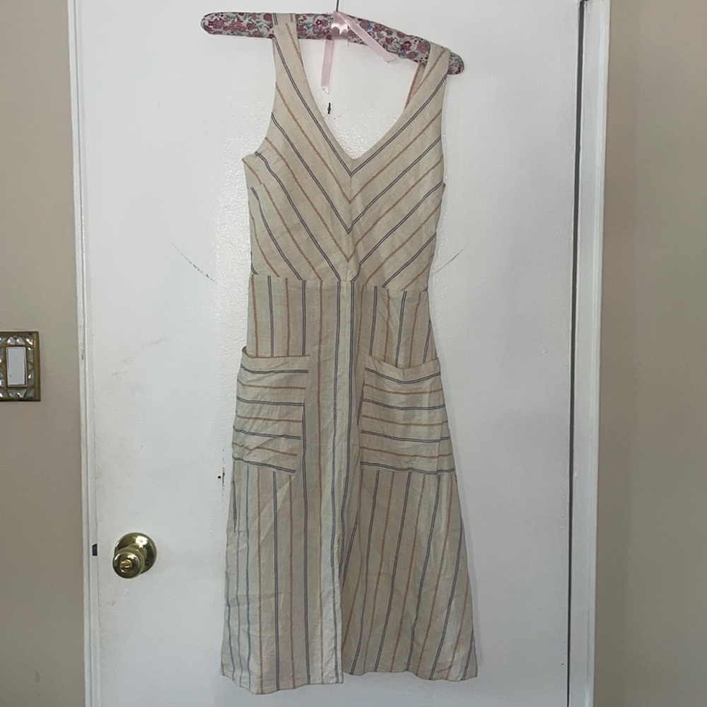 Tan bohemian dress used